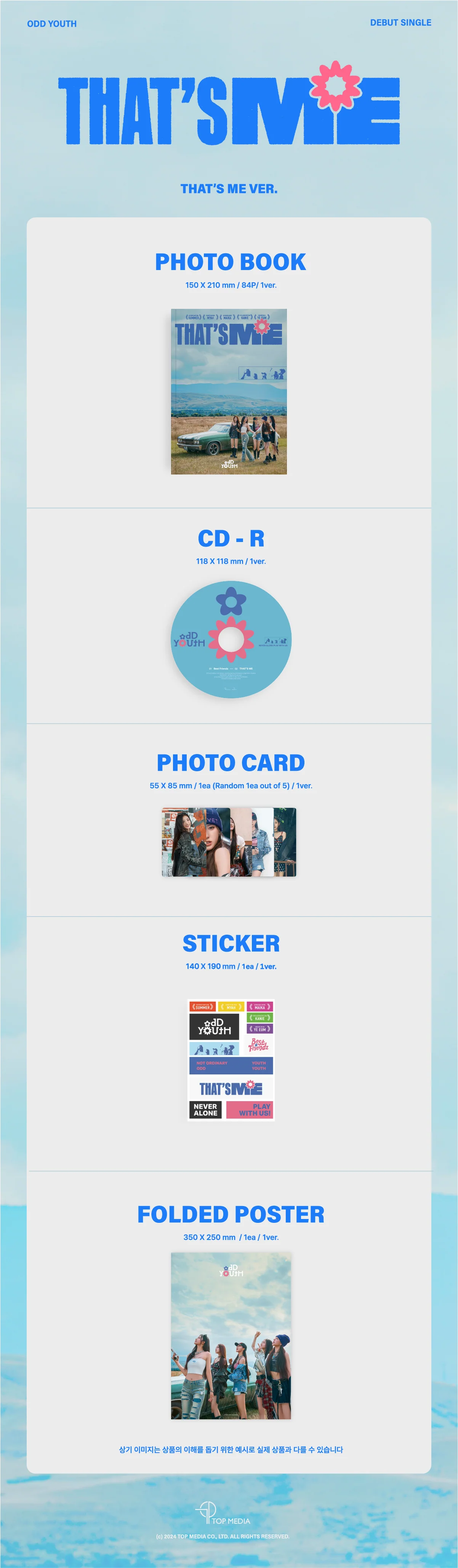 ODD YOUTH Best Friendz - MaoMao Kpop Shop